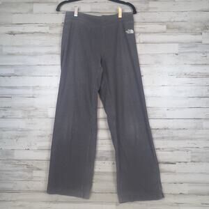 The North Face Pants Women’s Small TKA 100 Fleece Straight Leg Outdoors Gray